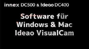 (Auf Deutsch) Einführung der Software für die Dokumentenkamera Ideao VisualCam