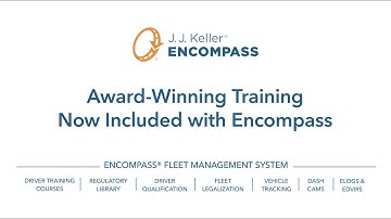 J. J. Keller® Encompass – Now with Interactive, Streaming, & Classroom Training
