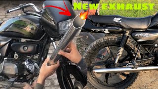 Exhaust for splendor 🔥🥵 new modification in cheap price 🏴‍☠️❤️