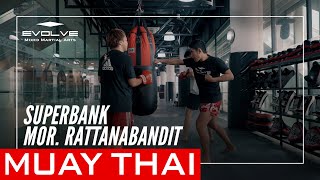 Muay Thai Class With Superbank Mor. Rattanabandit!