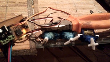 Dcc decoder for 4 servo thith separate start and end point