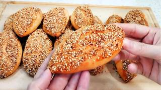 Extra Sesame Noyeast Pogaca  Crispy U0026 Crumbly Turkish Pastry 