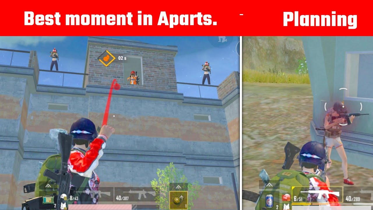 Best Apartment fight in Pubg mobile lite | Gameplay By – Gamo Boy