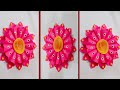 Unique Paper flower Wall Hanging 😱😱 / Quick Paper Craft for Home Decoration