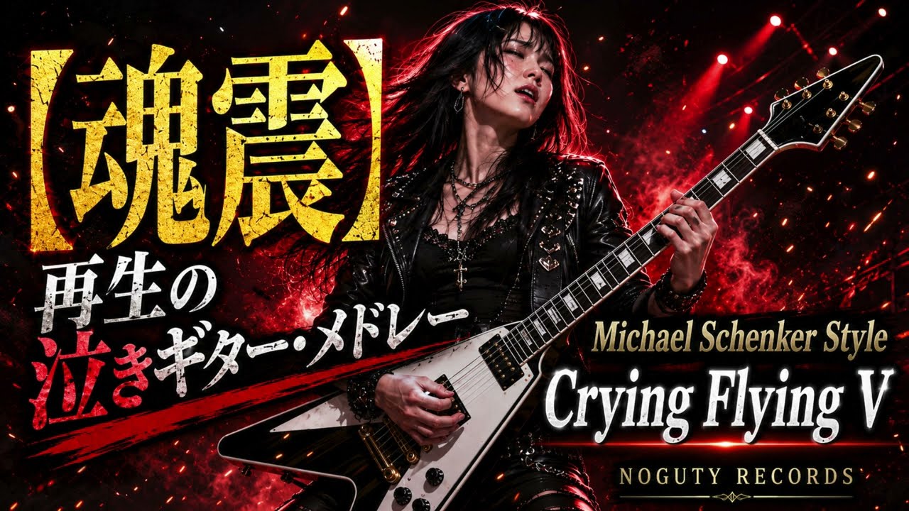 20曲70分】再生の泣きギター・メドレー｜Michael Schenker Style