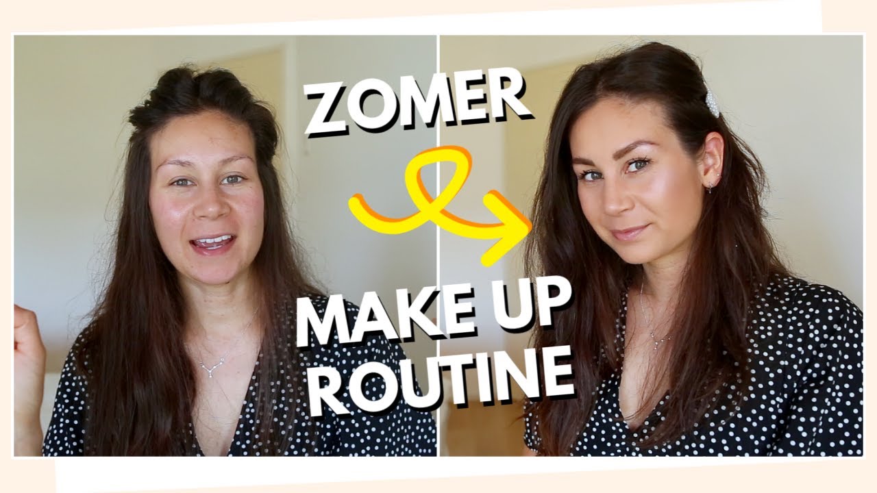 Spiksplinternieuw ZOMER MAKE UP ROUTINE | Larissa Verbon - YouTube DR-05