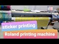 sticker printing and auto#printig#Roland#graphics