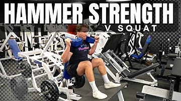 Hammer Strength V Squat Exercise Breakdown