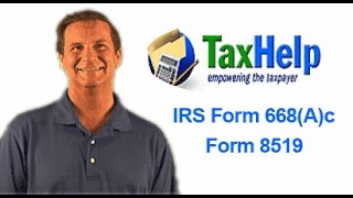 IRS Collection Form 668(A)c & 8519 - Bank Levy