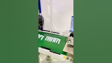 Automatic screen printer machine for medical syringe #automaticscreenprinter