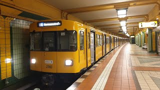 UBahn Berlin|Mitfahrt im F84 auf der U8 von Wittenau bis Gesundbrunnen