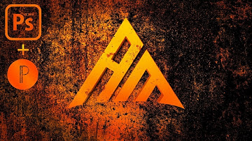 AM 3D Triangle Arrow Shape Logo On Smart/Android Phone In Pixellab PSCC/Logodesigner
