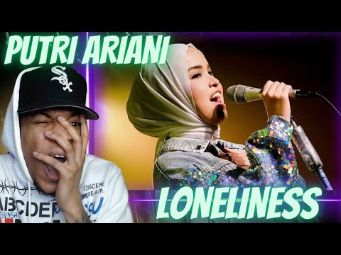 Her VOICE is CRAZY!!! PUTRI ARIANI - LONELINESS | REACTION