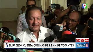 Presidente Abinader y Abel Martínez ejercen su derecho al voto a la misma hora, declaraciones y voto