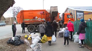 Вывоз мусора в частном секторе Бийска (