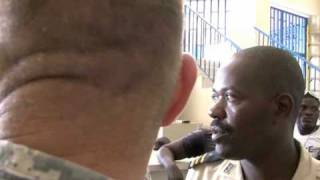 US General tracks aid progress in Haiti