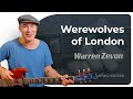 Werewolves of London by Warren Zevon | Guitar Lesson