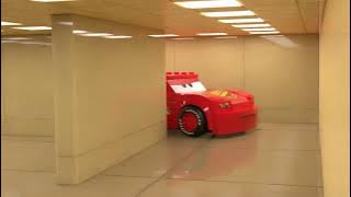Lightning Mcqueen in the Backrooms  | lego animation