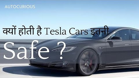 Why Tesla Cars are so safe ? #automobile #electricvehicle #tesla #elonmusk