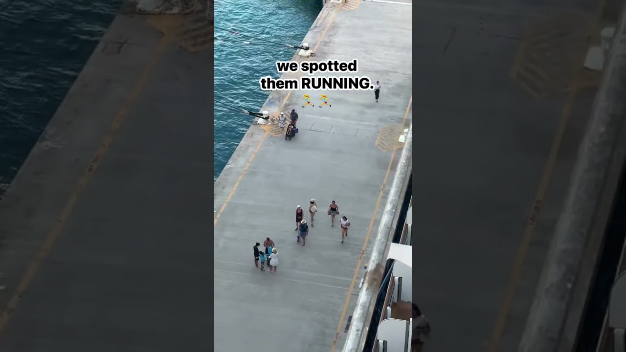 They were THIS close to being left behind