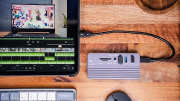 iPad Pro 11" 4K Video Editing Setup Ft. Acasis 10 in 1 Hub!