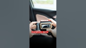 Watch the Z60 Pro installation and see how a dashcam can be both 4K HDR powerful and golden sleek.