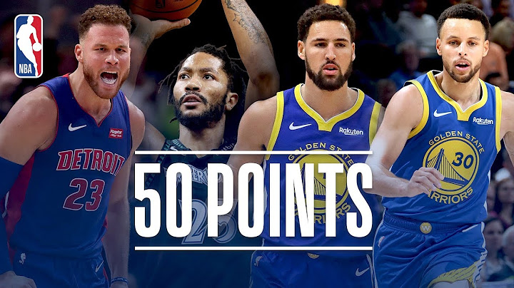 Best Of The 50+ Point Games This Season (Klay, Steph, Rose, Blake)