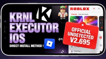 Direct Install KRNL Executor Mobile NEW v2.695 (Roblox) on iOS | Best Roblox Executor iPhone & iPad
