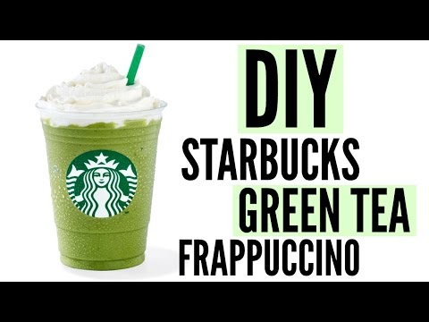 DIY Starbucks Green Tea Frappuccino | BEST RECIPE!!