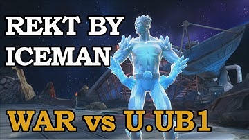 Alliance War vs U.UB1 with Quake, Vision, Black Widow | Marvel Contest of Champions