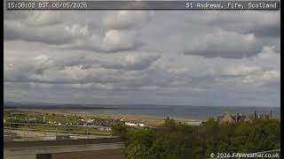 8 May 2026 - St Andrews WeatherCam Timelapse