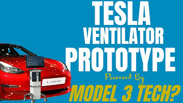 TESLA VENTILATOR PROTOTYPE POWERED BY MODEL 3 TECH | Elon Musk | STRYV
