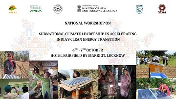 National Workshop on Subnational Climate Leadership in Accelerating India’s Clean Energy Transition
