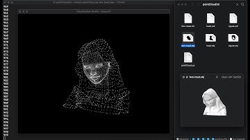 Visualization Toolkit (VTK) - displaying point cloud