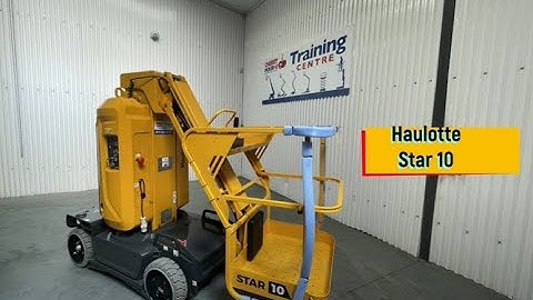 Haulotte Star 10 Boom Demonstration