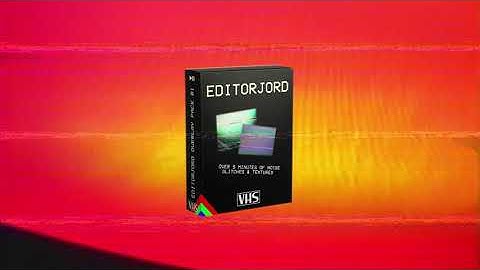 EditorJord VHS Overlay Pack Preview (NO LONGER AVAILABLE)