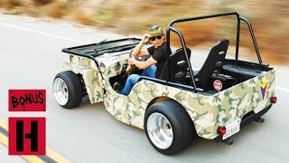 Larry Rips 1946 Turbo SR20 Powered Jeep Willys On Canyon Run!