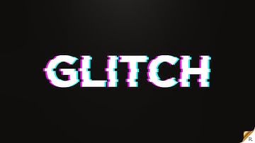 Glitch Text Effect - Photoshop Tutorial