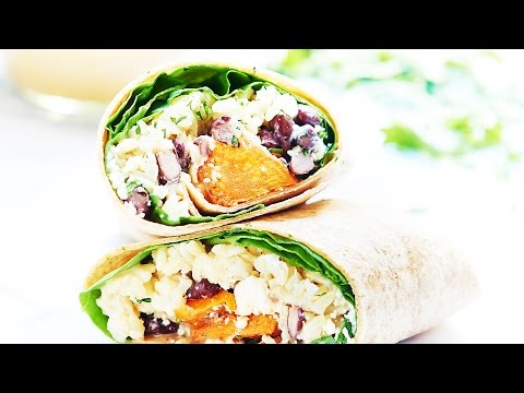 Sweet Potato Wrap Recipe - Show Me the Yummy - Episode 17