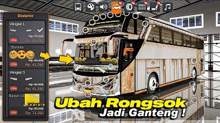 Modif Bus Rongsok❗Jadi Ganteng Full Sound Basuri v3 BUSSID