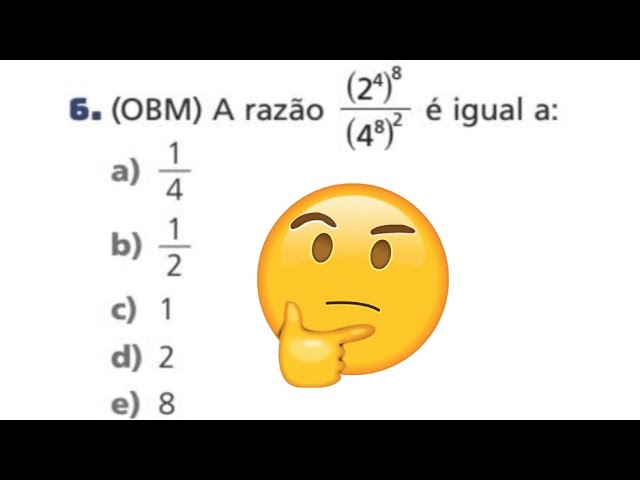 1. Dividindo-se o numero 4(⁴²) por 4⁴, obtém-se o número a) 2 b)4³