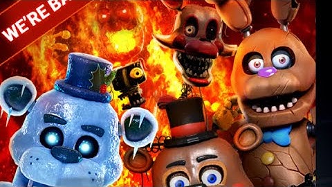 FROSTBEAR, TOY FREDDY, MANGLE, FLAMING SPRINGTRAP AND CHOCOLATE BONNIE COMING BACK IN 1 HOUR!!!!!!
