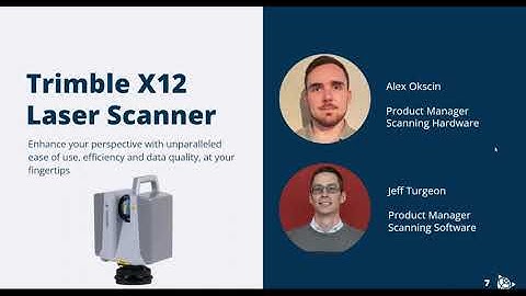 Introducing the Trimble X12 Laser Scanner