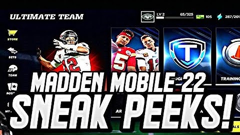 MADDEN MOBILE 22 SNEAK PEEKS!!!*THIS IS INSANE!* (RELEASE DATE & MORE!)