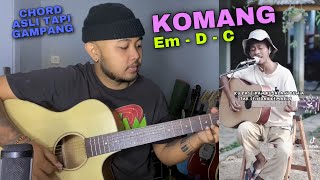 Chord Asli Tapi Gampang (Komang - Raim Laode) Tutorial Gitar Pemula