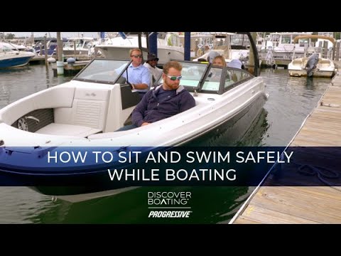 How to Sit and Swim Safely While Boating | Top Safe Boating Tips from Discover Boating®