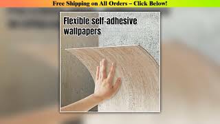 Soft Imitate Roman Travertine Slate Wallpapers 3D Textured Thickening Wall Panel Scalable Flexible screenshot 3