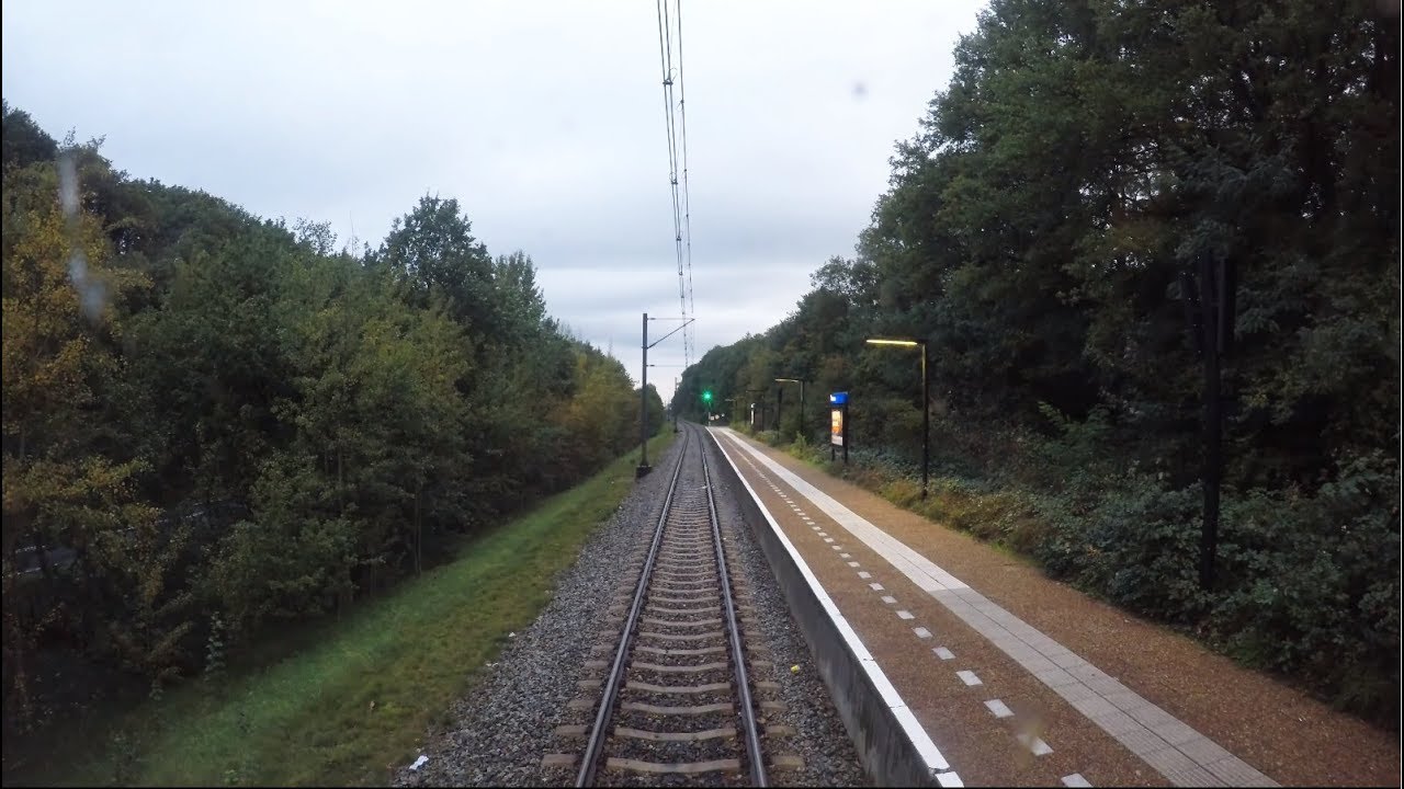 Train Cab Ride NL / Rhenen – Driebergen Zeist – Utrecht / SGM Sprinter / Oct 2017