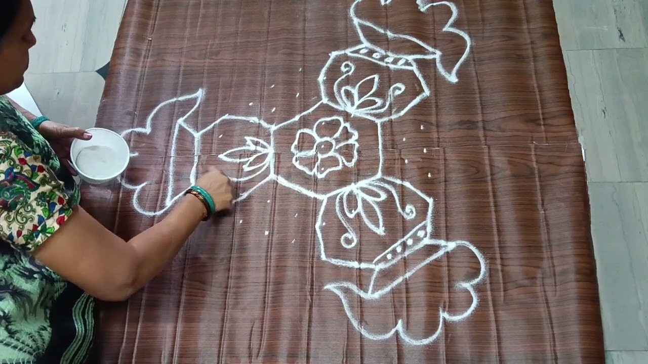 Sankranthi special Rongoli 💐