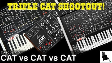 Octave CAT vs Behringer CAT vs Cherry Audio CAT - Triple CAT Shootout!